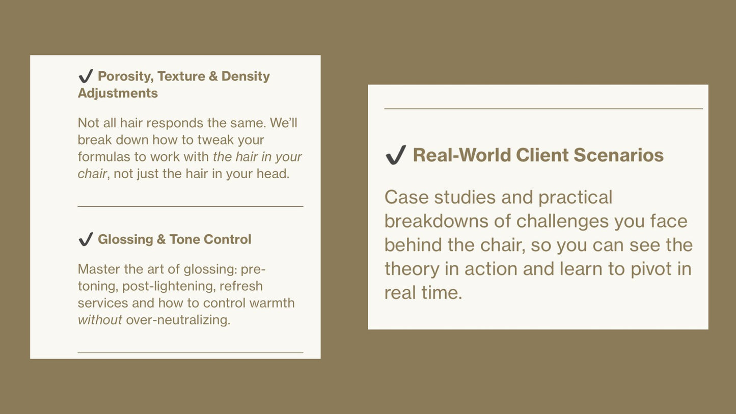 Confidence Behind Formulation- Color Decoded