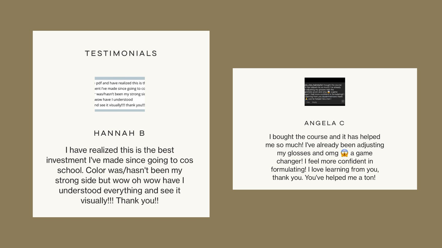 Confidence Behind Formulation- Color Decoded