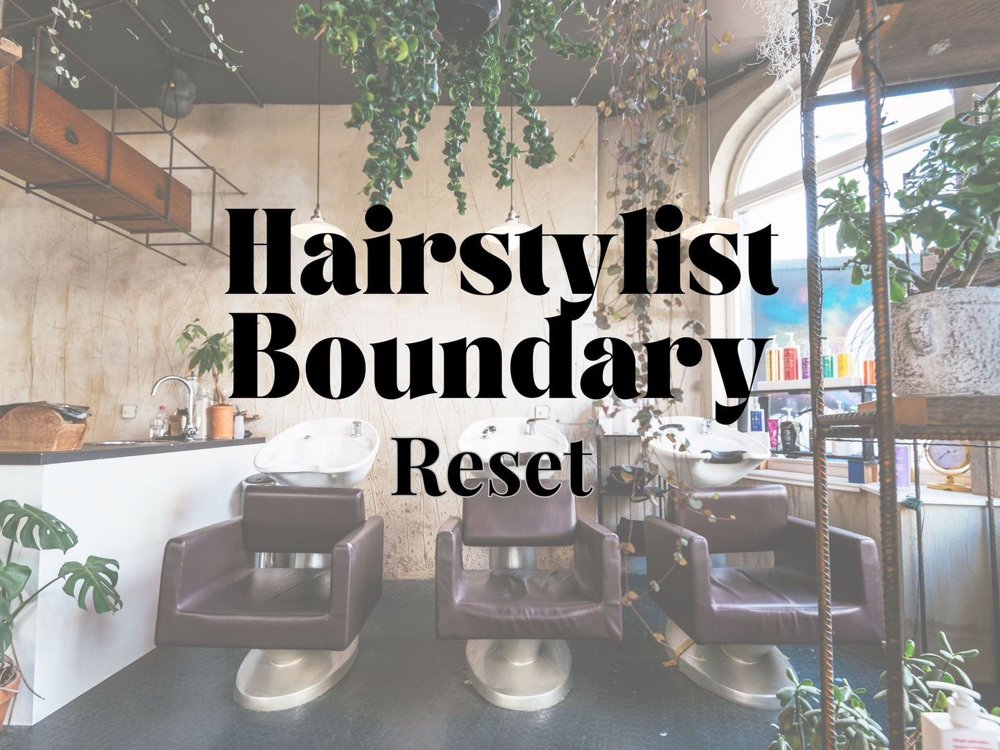 Hairstylist Boundary Reset