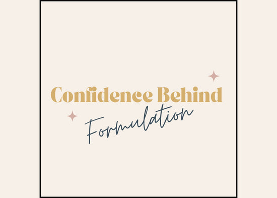 Confidence Behind Formulation
